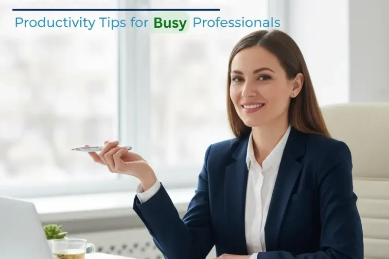 Handle Stress at Work: Essential Productivity Tips for Busy Professionals