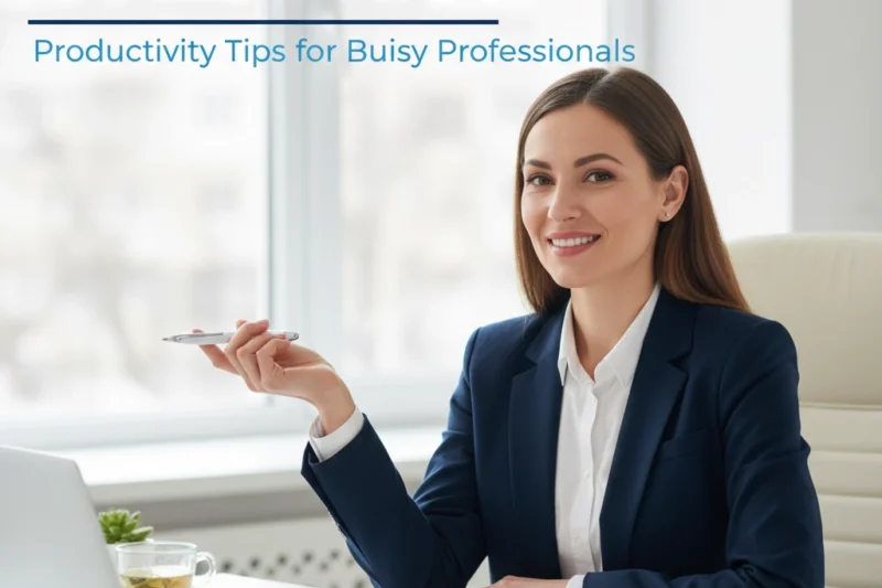 Handle Stress at Work with Confidence: Productivity Tips for Busy Professionals