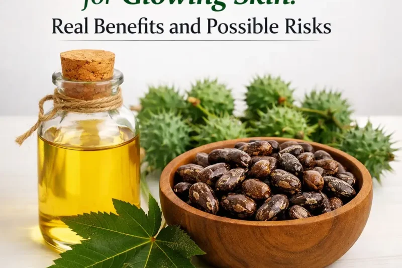 Castor Oil in Belly Button for Glowing Skin: Real Benefits and Possible Risks