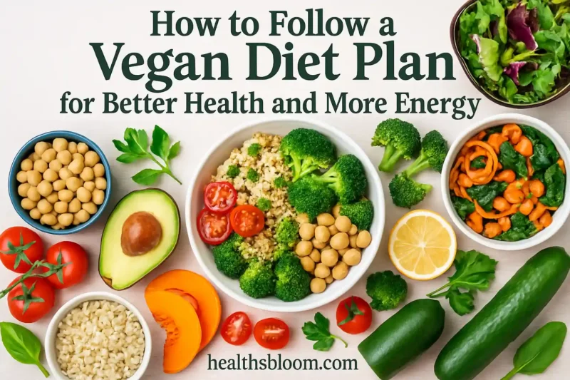 How to Follow a Vegan Diet Plan for Better Health and More Energy