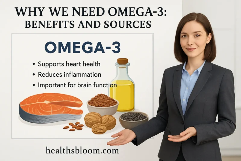 Why We Need Omega-3s: Benefits, Sources, and Daily Requirements