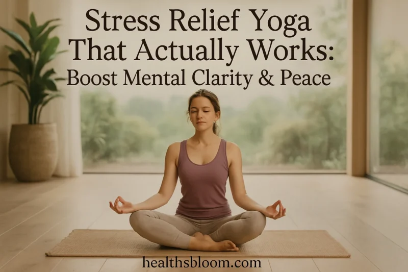 Stress Relief Yoga That Actually Works: Boost Mental Clarity & Peace