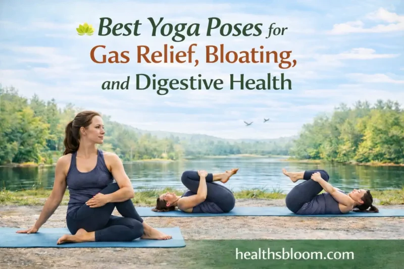 Best Yoga Poses for Gas Relief, Bloating, and Digestive Health