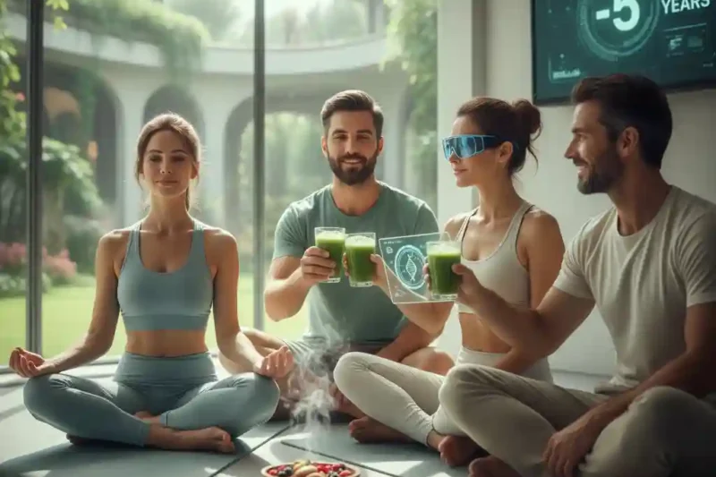 How to Reverse Biological Age: 7 Biohacking Secrets by HealthsBloom