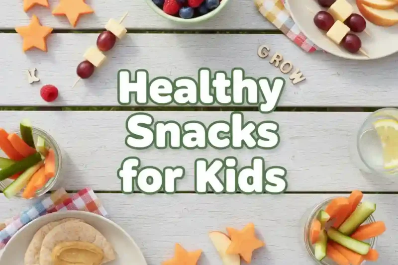 Healthy Snacks for Kids to Boost Growth and Immunity