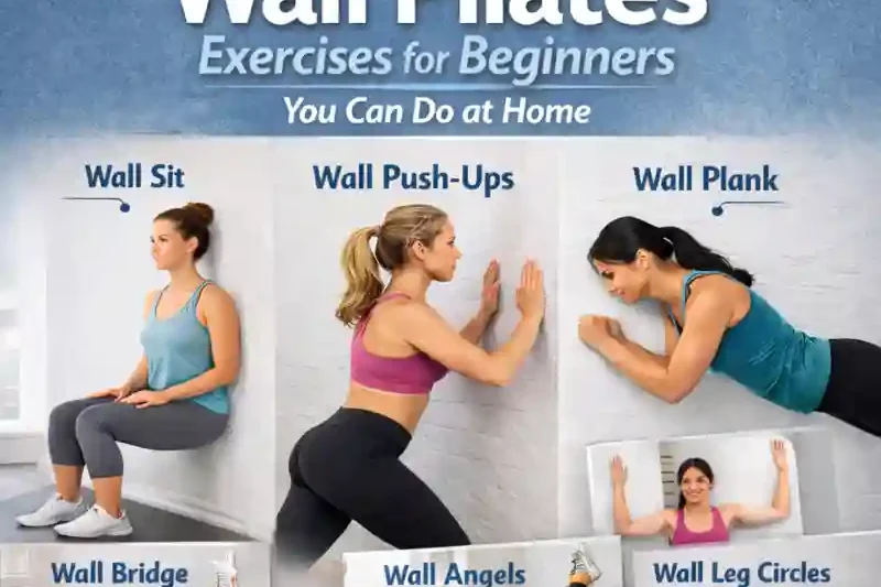 7 Easy Wall Pilates Exercises for Beginners You Can Do at Home