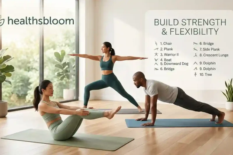 Strength Training Yoga for Beginners: 10 Poses to Build Strength and Flexibility